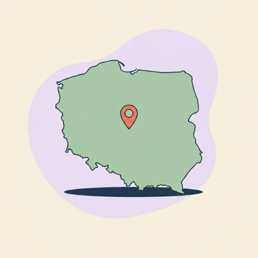 Mapa Polski